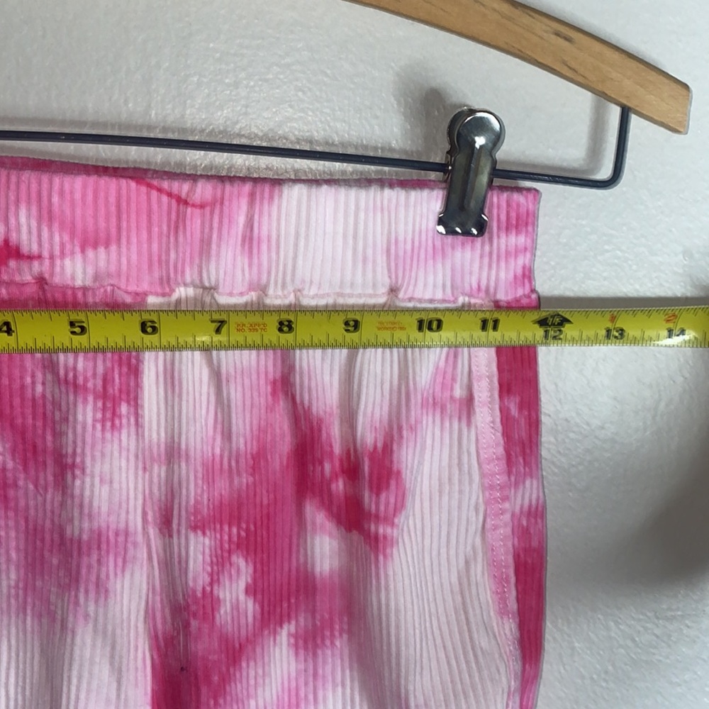 🎈Adorable ribbed 2 piece pink tie dye set! - Picture 8 of 9